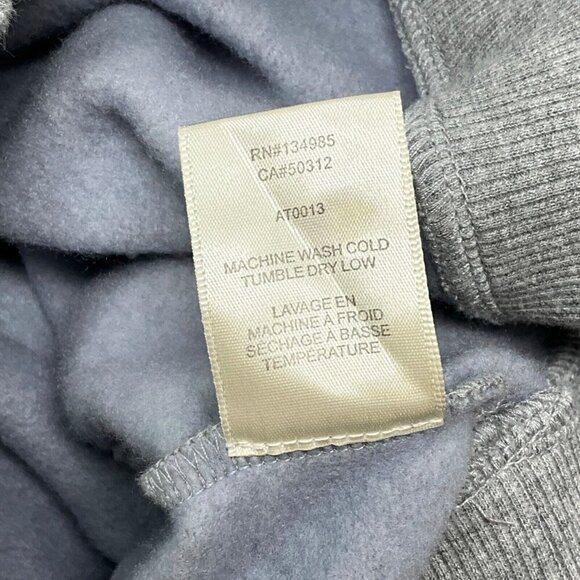 For Love and Lemons Josie Gray Hoody Crop Hoodie Sweatshirt Size M Pullover - Picture 11 of 11